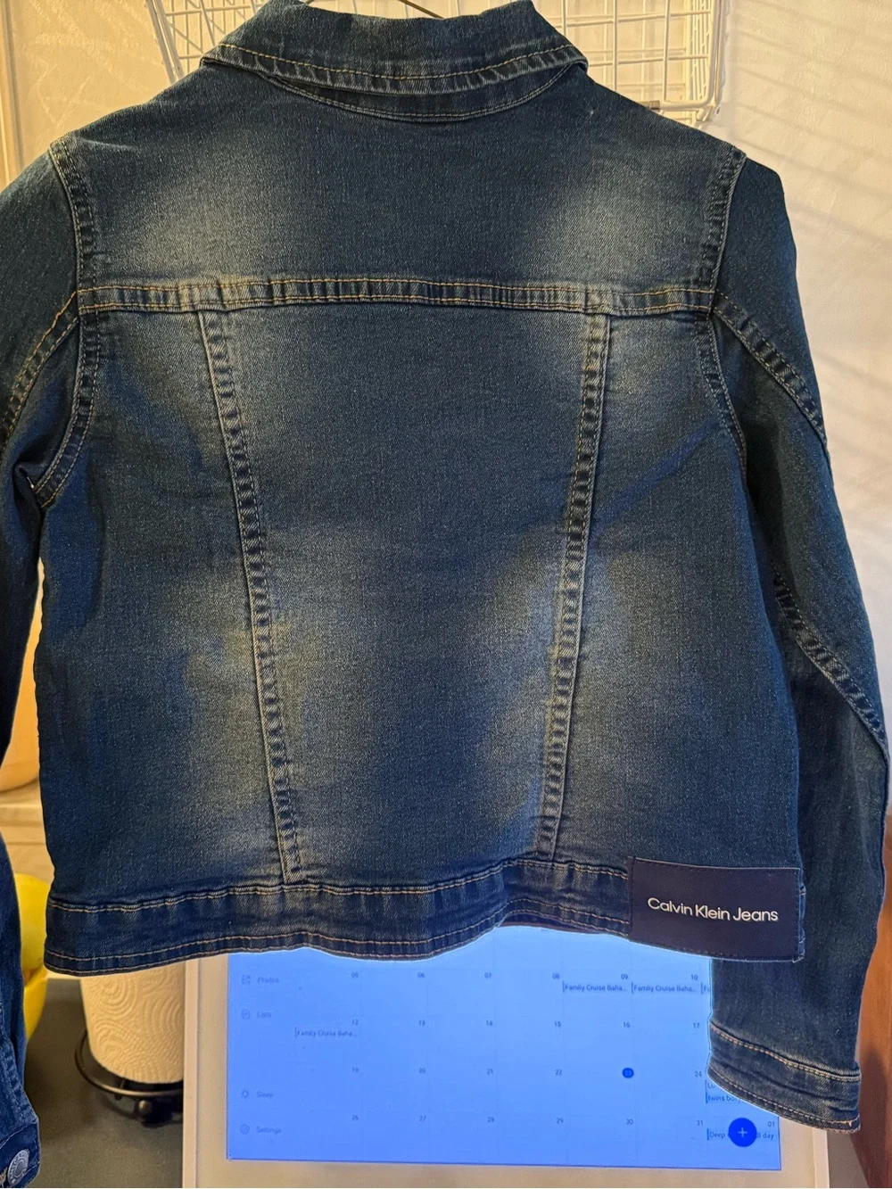 Calvin Klein Kids Indigo Blue Denim Jacket
